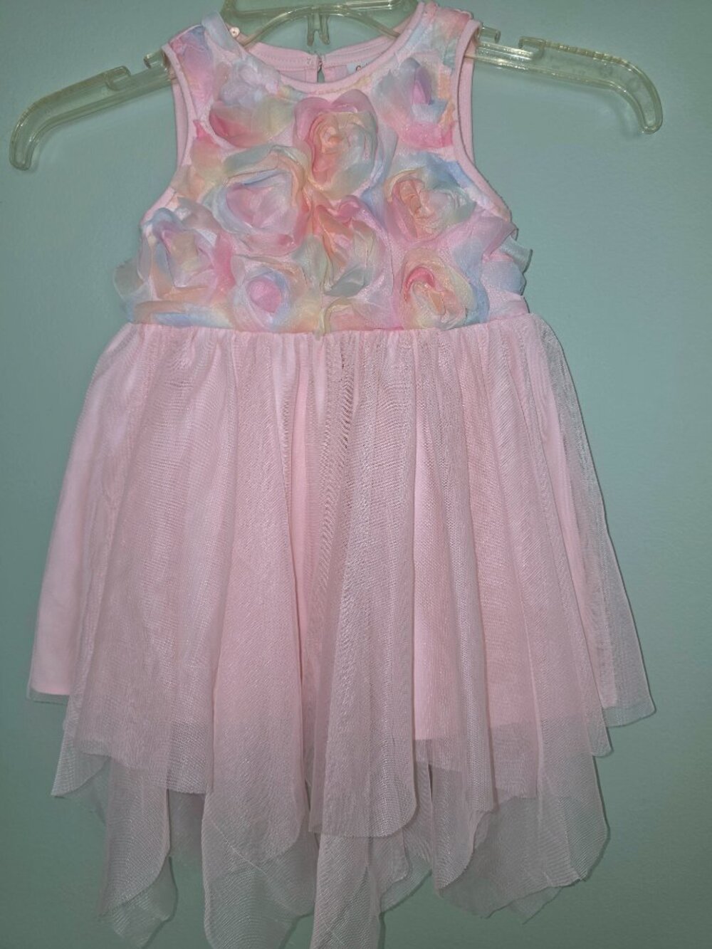 Cat and Jack Pink floral dress - Size 2T